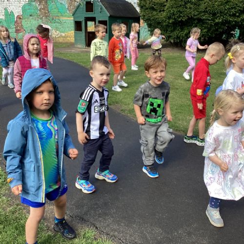 Don't Stop Moving in Nursery and Reception!