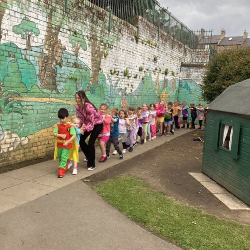 Don’t Stop Moving in Nursery and Reception