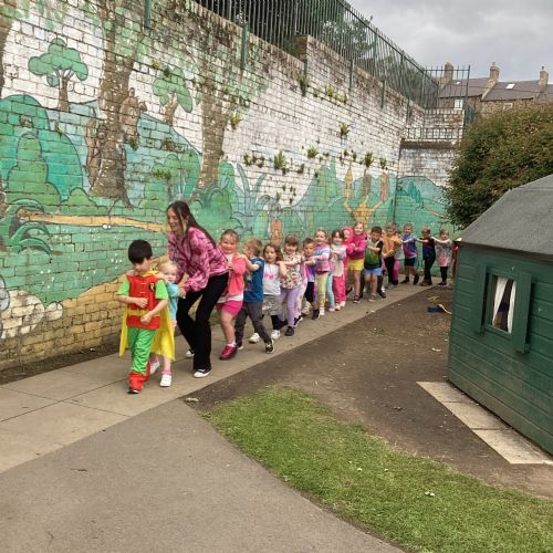 Don’t Stop Moving in Nursery and Reception