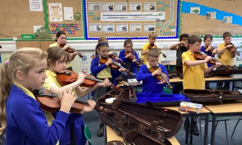 Violins in Year 5