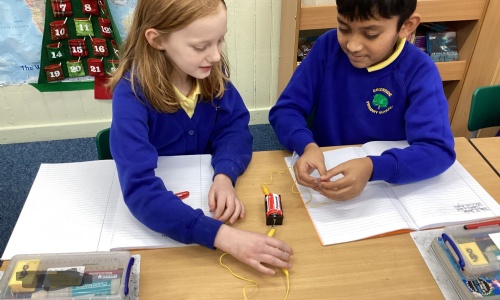 Lighting it up in Year 4